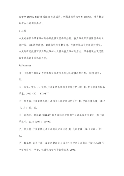 仪表着陆系统(ILS)运行数据研究及分析.docx