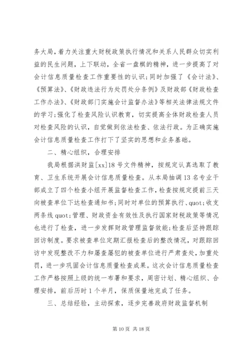 财政监督工作总结范文.docx