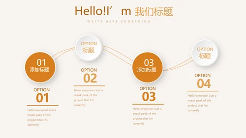 手绘面包年年终总结动态PPT