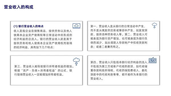 银行财务管理培训课程简约蓝色PPT财务知识培训