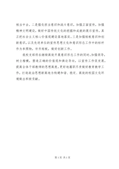 学校意识形态方面工作总结.docx