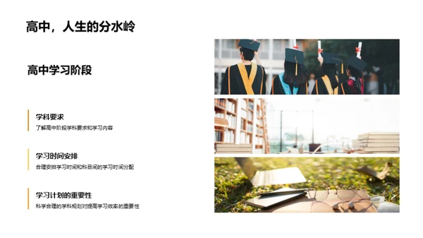 高一学科全面规划