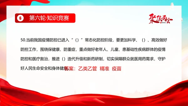 全国两会知识竞赛两会精神两会应知应会PPT课件