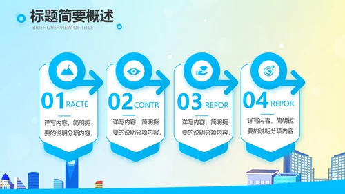 垃圾分类共建文明城市动态PPT