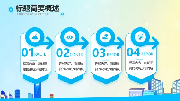 垃圾分类共建文明城市动态PPT