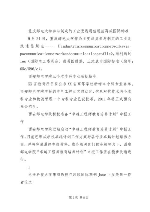 北邮王亚杰书记出席中关村科学城首批启动建设项目签约大会.docx
