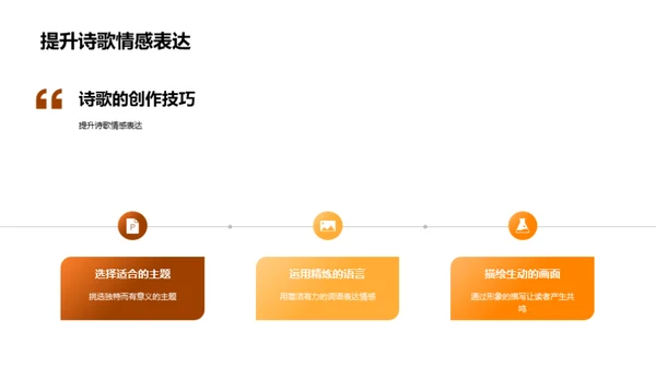 诗歌的鉴赏与创造