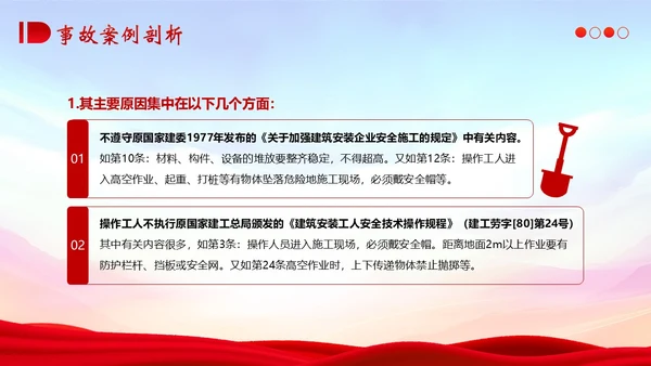 典型建筑施工生产安全事故警示教育安全生产PPT课件