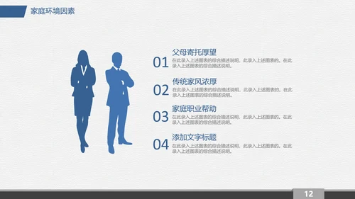 各专业通用大学生职业生涯规划PPT模版