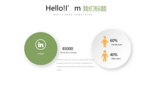 简约绿色清新水果动态PPT
