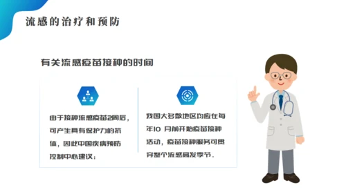 预防流感提高自我保健意识医院通用PPT模板