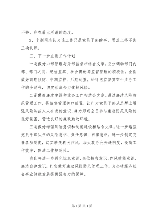 廉洁风险防控自查报告 (2).docx