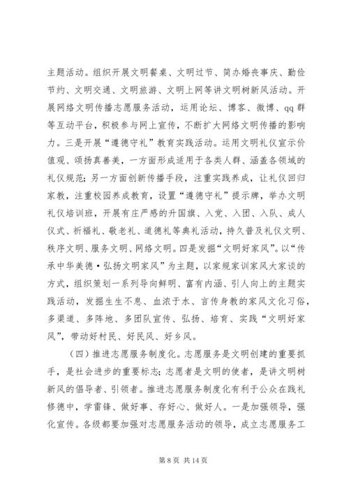 如何做好新形势下文明创建工作.docx