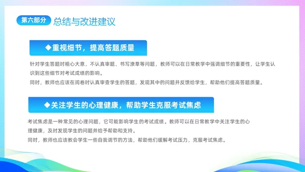 期中质量分析渐变科技风期中考试成绩分析大会主题PPT