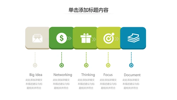 清爽欧美风企业宣传公司简介商务PPT模板