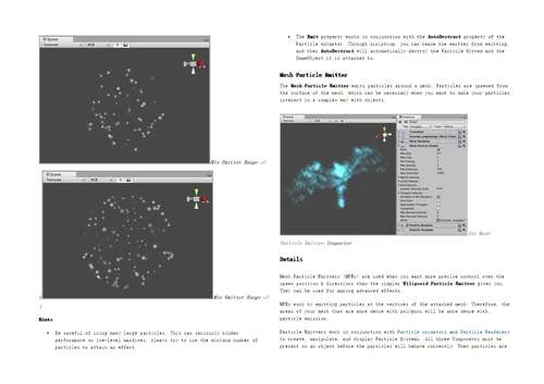 UnitydBuildingScenesParticleSystems中英文翻译