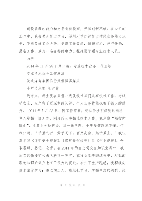 文物业务技术工作总结(多篇).docx