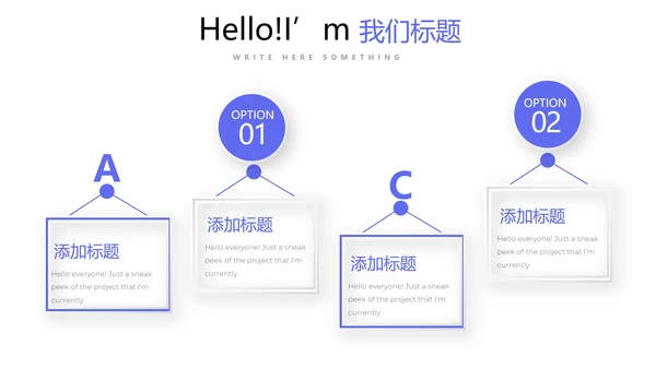 蓝色时尚医疗学术报告动态PPT