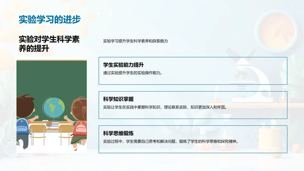 实验学习报告PPT模板