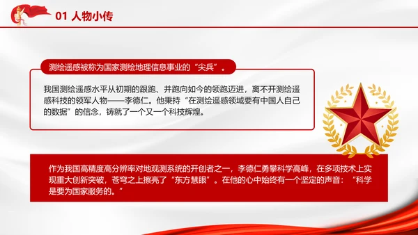 主题班会2024年国家科学技术奖李德仁院士的科技报国故事PPT课件