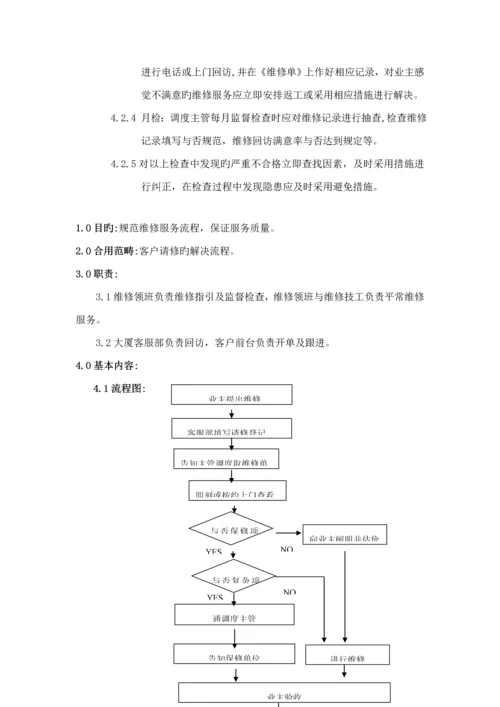 物业公司关键工程维修部标准手册.docx