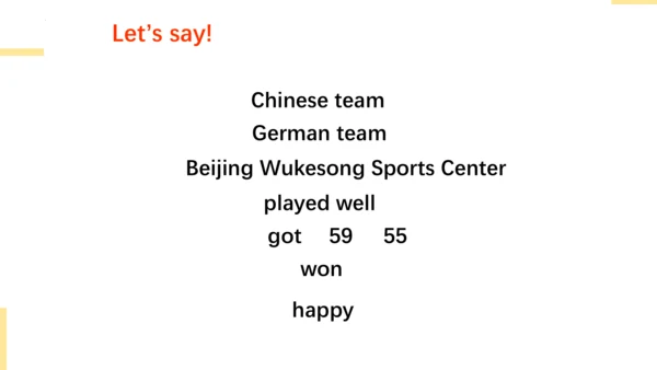 Module 6 Unit 2 They got fifty points.  课件(共26张PPT