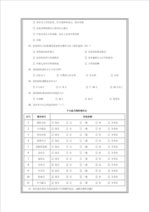 领导力课程体系DOC