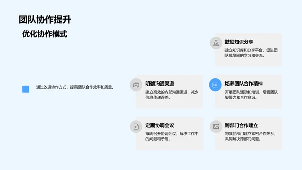 部门年度工作报告PPT模板