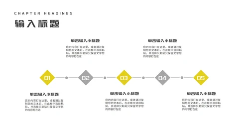 简约几何年终员工工作报告PPT模板