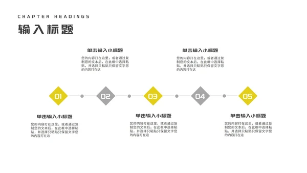 简约几何年终员工工作报告PPT模板