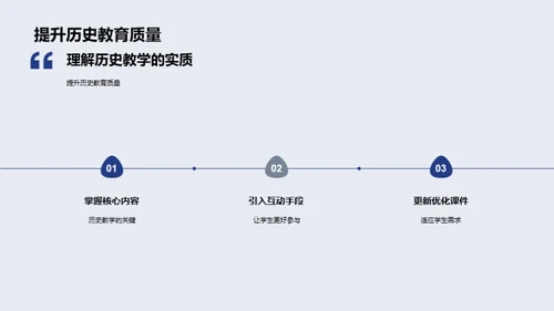 历史教学创新策略