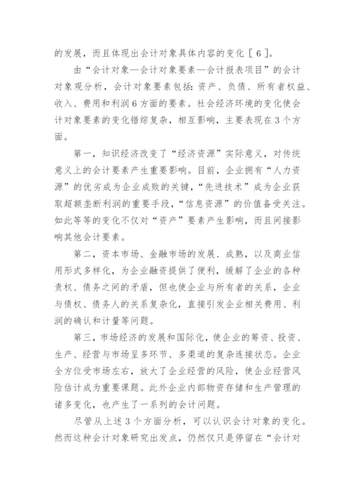 影响会计创新的相关因素分析论文.docx