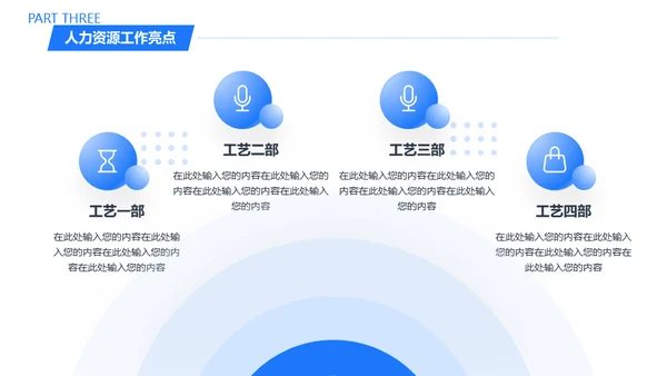 人力资源部HR工作总结通用PPT模板