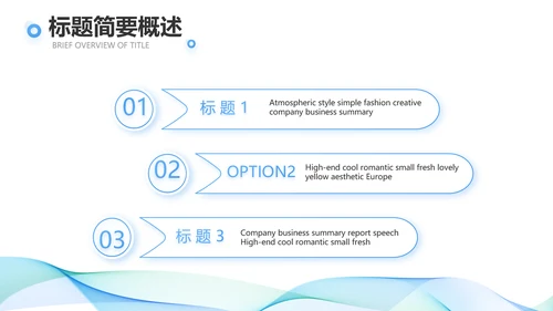 简约大气公司产品介绍宣传通用PPT
