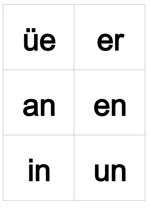 小学汉语拼音字母表卡片-word打印版.docx