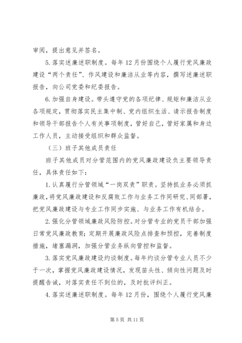 落实“两个责任”清单建立量化评价工作平台的实施方案.docx