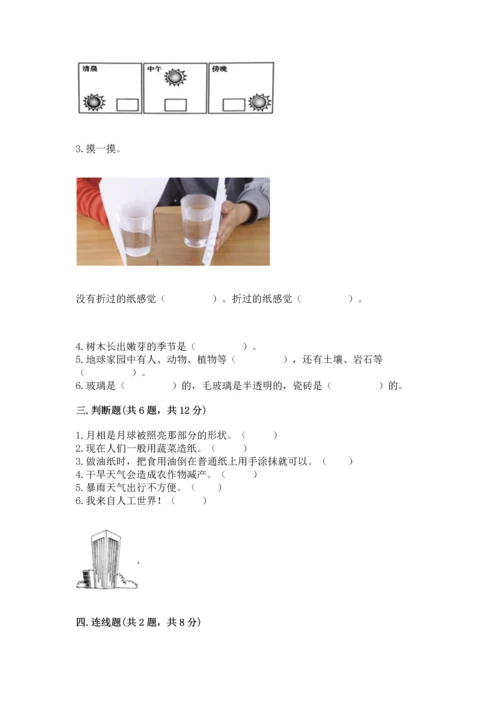 教科版二年级上册科学期末测试卷精品【典型题】.docx