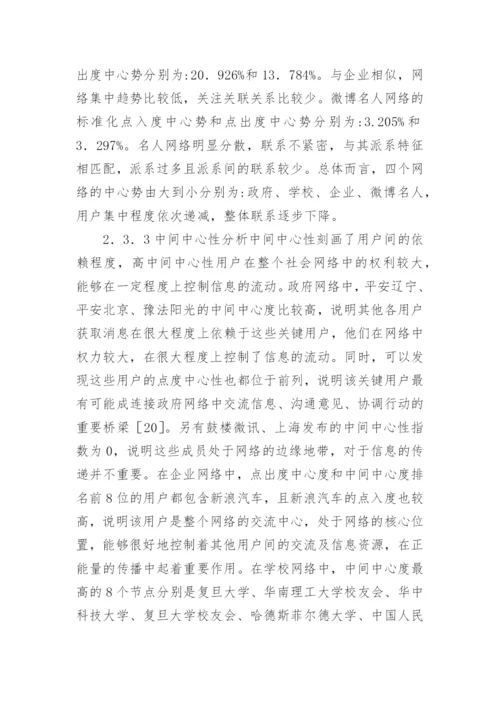 社会网络分析网络传播论文.docx