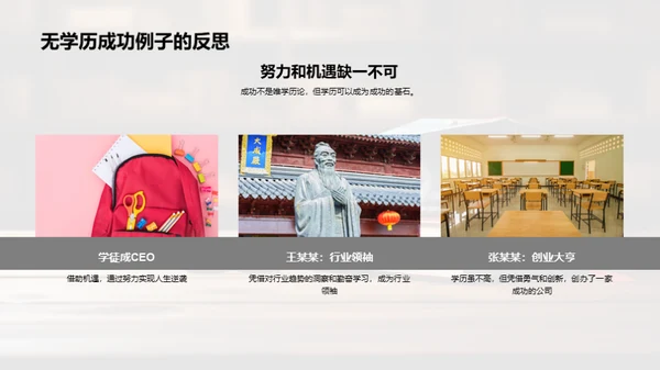 学历之力与影响