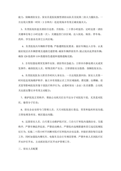 医院安保优质项目服务专业方案.docx