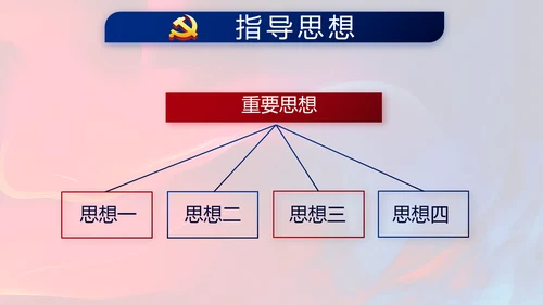 红色党建党支部工作总结学习教育PPT