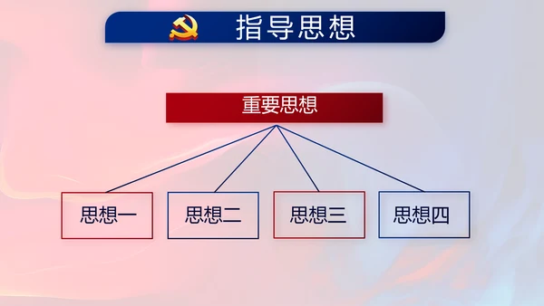 红色党建党支部工作总结学习教育PPT