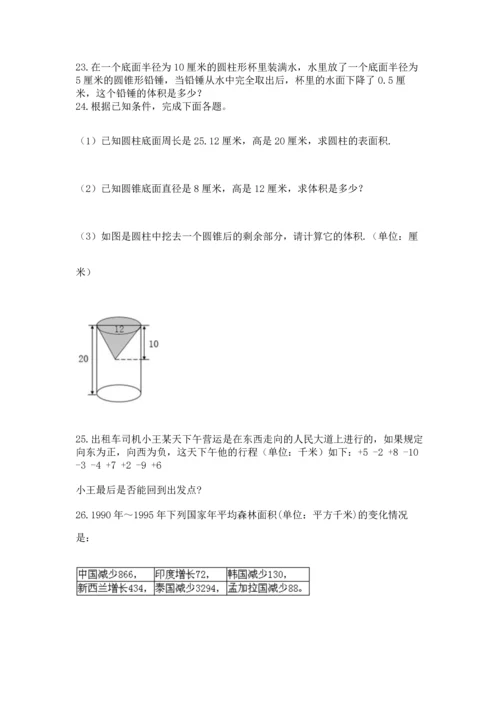 小升初数学应用题50道【达标题】.docx