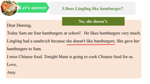 Module 3 Unit 2 Sam ate four hamburgers 课件(共31张PPT