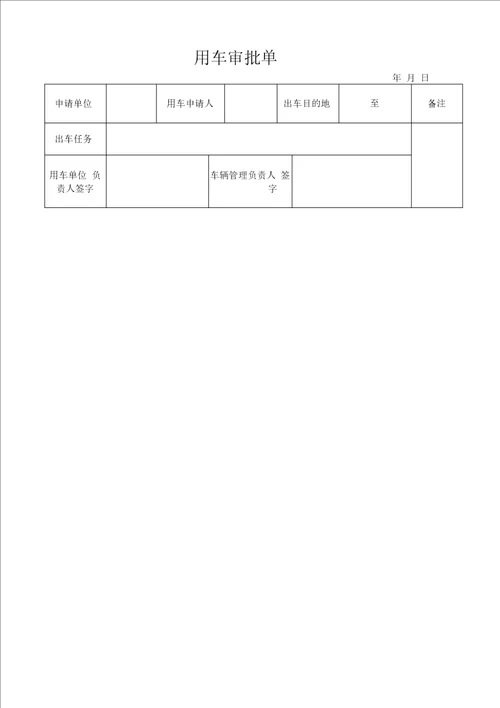 公司车辆使用管理办法1