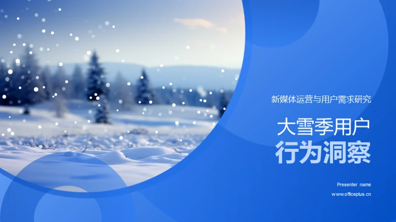 大雪季用户行为洞察