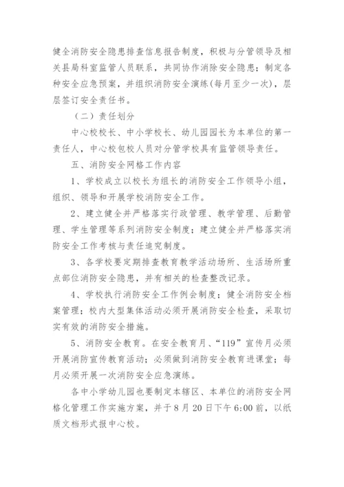 学校消防安全管理方案.docx