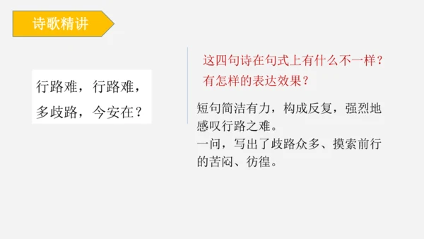 14 诗词三首《行路难（其一）》课件