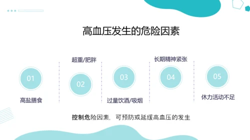 高血压疾病预防公益宣传知识讲座PPT模板