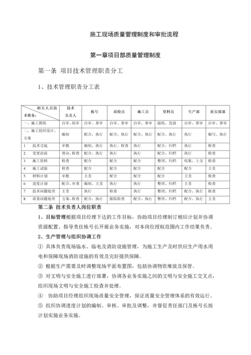 施工现场质量管理制度和审批流程(word).docx